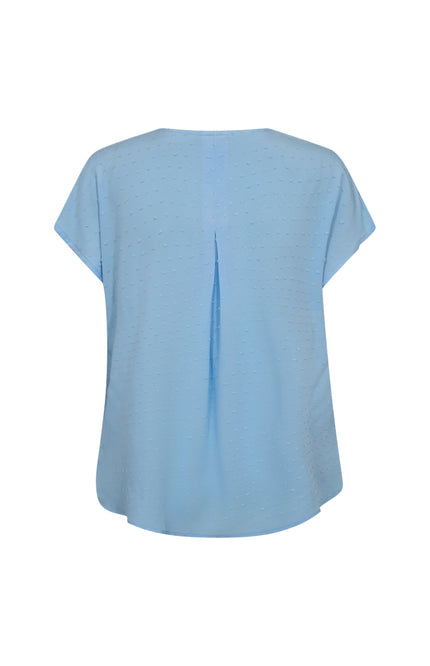 Freequent Blouse Fqkalya Blue Bell 207769 Stretchshop.nl