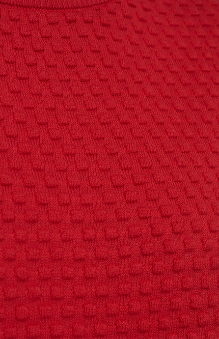 Freequent Trui Fqdodo SS True Red 126810 Stretchshop.nl