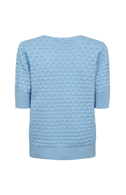 Freequent Trui Fqdodo Blue Bell 205789 Stretchshop.nl