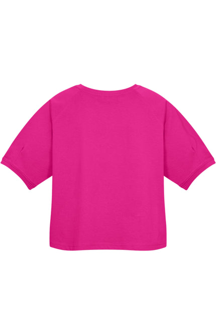Freequent T-shirt Fqcomte Fuchsia Purple 208172 Stretchshop.nl