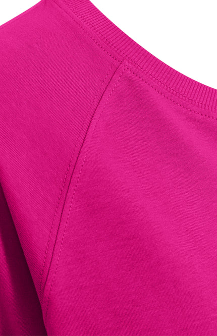 Freequent T-shirt Fqcomte Fuchsia Purple 208172 Stretchshop.nl