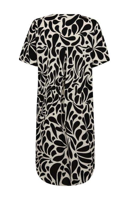 Freequent Jurk Fqfloi Moonbeam Black 207677 Stretchshop.nl