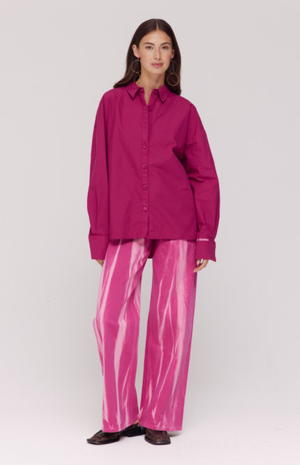 Broek Mayra Pink Tie Dye SS6Z103