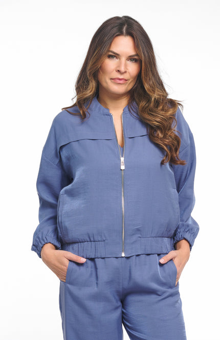 Zoso Blouse Elise Blue 261 Stretchshop.nl