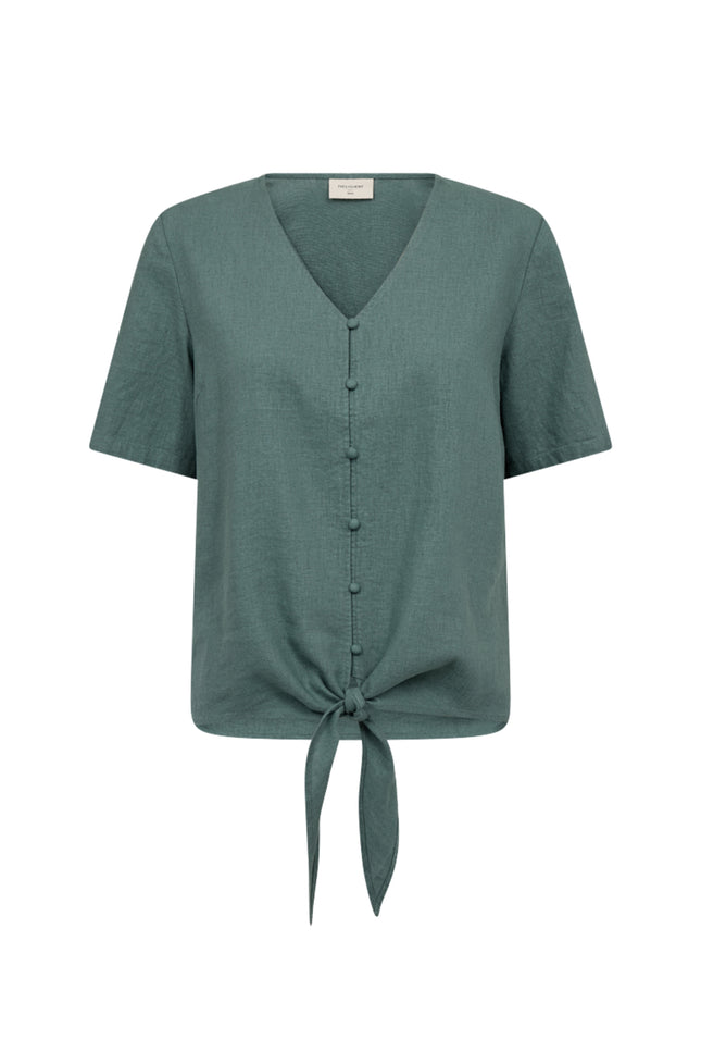 Freequent Blouse Fqlava Dark Forest 204238 Stretchshop.nl