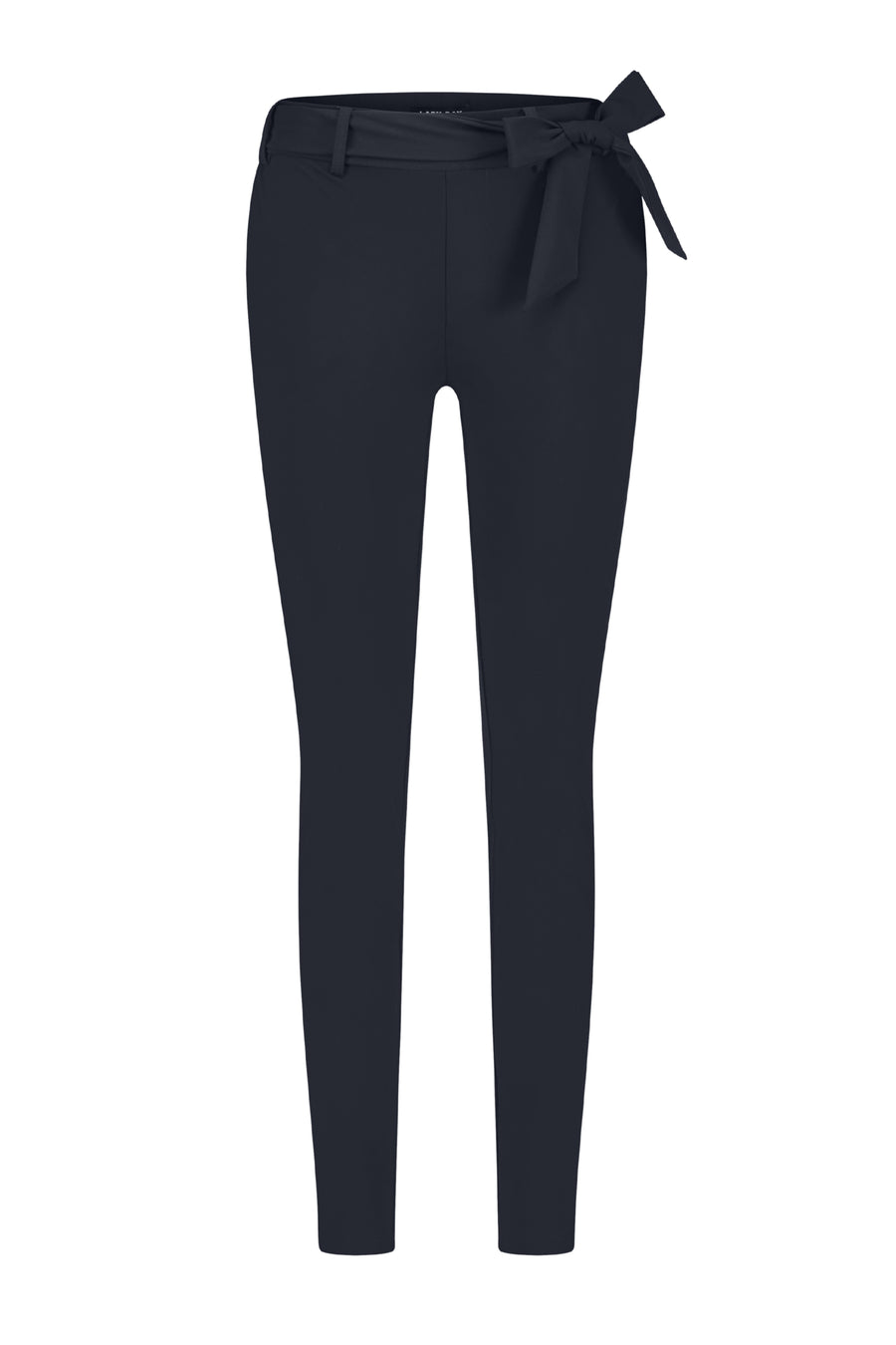 Lady Day Travel Broek Tokyo Blue met rechte snit en comfortabele pasvorm, geschikt voor reizen en casual dragen.