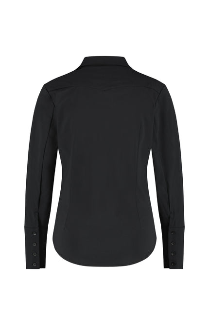 Travel Blouse Suzy Black L27-375-0011