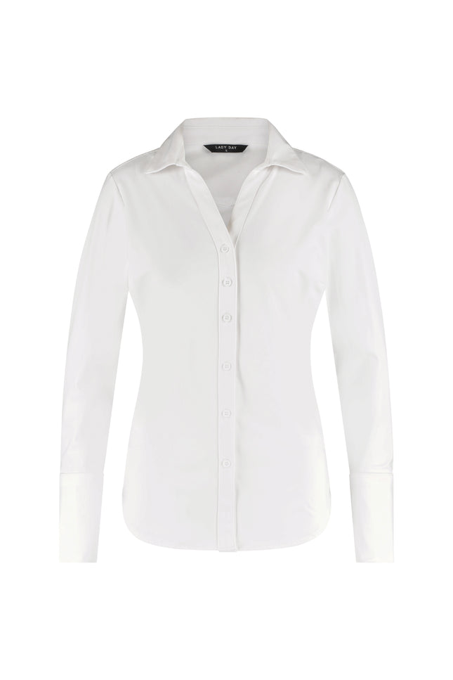 Travel Blouse Suzy White L27-375-0011