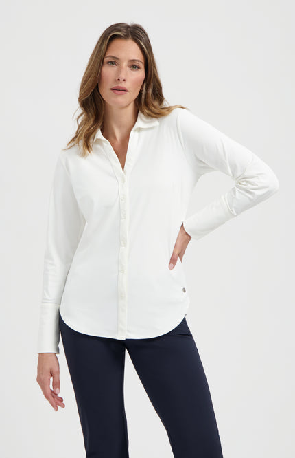 Travel Blouse Suzy Offwhite L27-375-0011