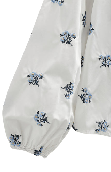 Blouse Fqleila Star Offwhite Vista Blue 207433