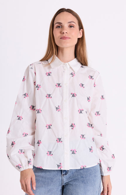 Blouse Fqleila Star Offwhite Wild Orchid 207433