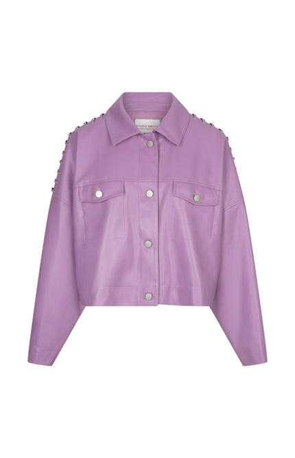 Studio Amaya Jacket Elina Lila Stretchshop.nl