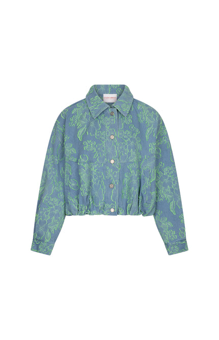 Studio Amaya Jacket Layla Lime Stretchshop.nl