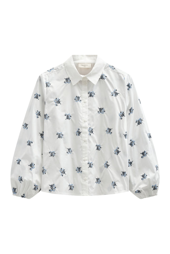 Blouse Fqleila Star Offwhite Vista Blue 207433