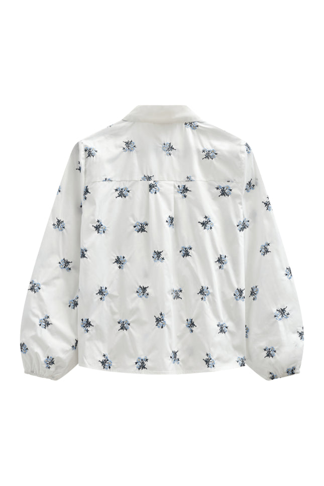 Blouse Fqleila Star Offwhite Vista Blue 207433