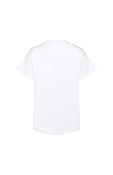 Nukus T-shirt Rowena Offwhite Sand NKS04018 Stretchshop.nl