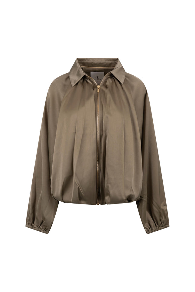 Nukus Jacket Jolijn Army NKS13095 Stretchshop.nl