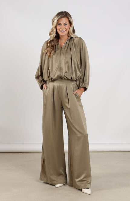 Nukus Broek Juna Army NKS09073 Stretchshop.nl