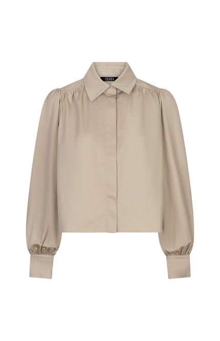 Ibana Blouse Jenia Ostra Beige Stretchshop.nl