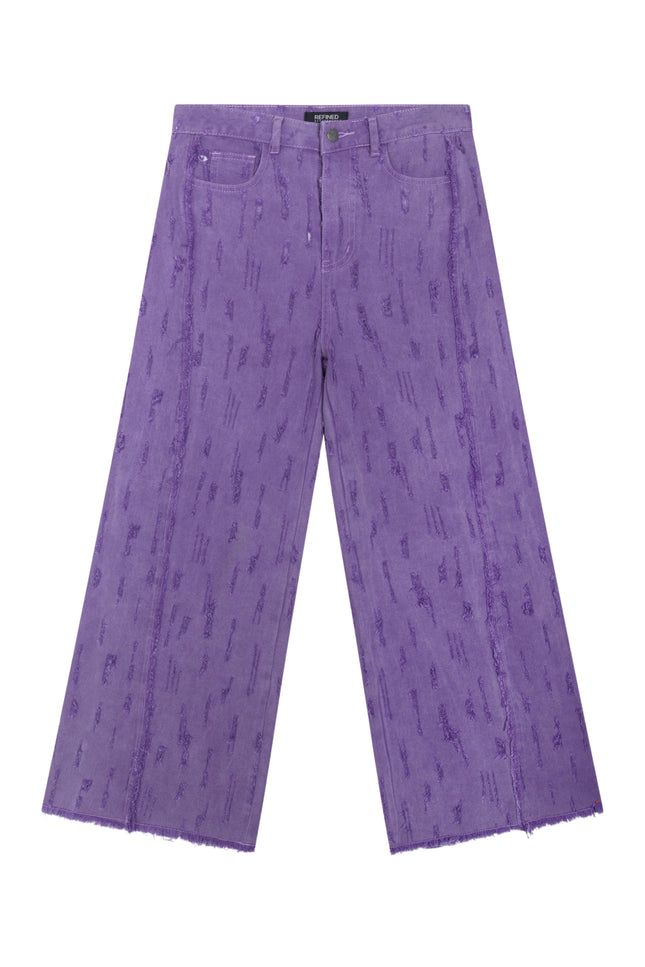 Refined Department Jeans Dain Purple R2602170894 Stretchshop.nl
