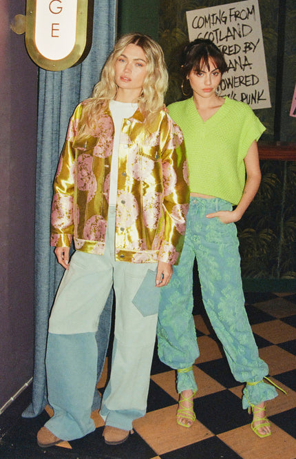 Studio Amaya Top Ardina Lime Stretchshop.nl