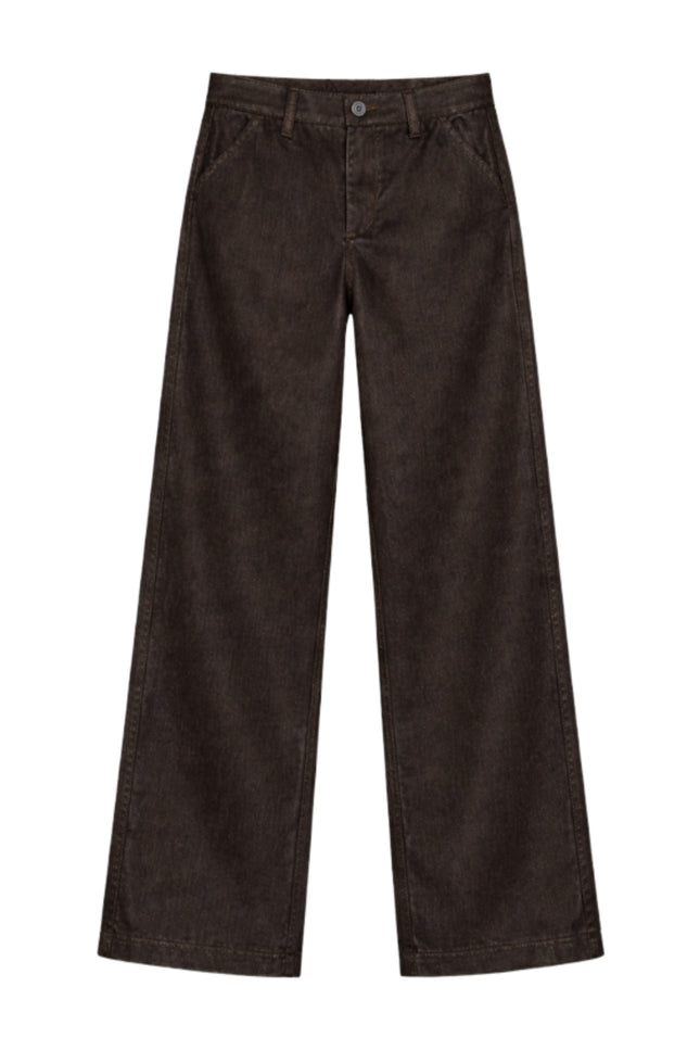 Elvira Casuals Broek Liselot Brown Pearl Stretchshop.nl