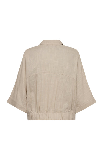 Freequent Jacket Fqlarin Sand Melange 208134 Stretchshop.nl