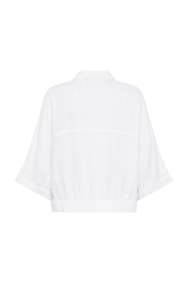Freequent Jacket Fqlarin Brilliant White 208134 Stretchshop.nl