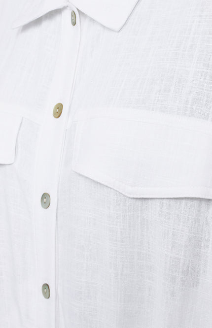 Freequent Jacket Fqlarin Brilliant White 208134 Stretchshop.nl