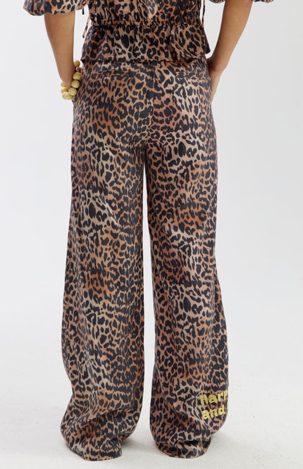 Harper & Yve Broek Holly Lexie Leopard SS6C101 Stretchshop.nl