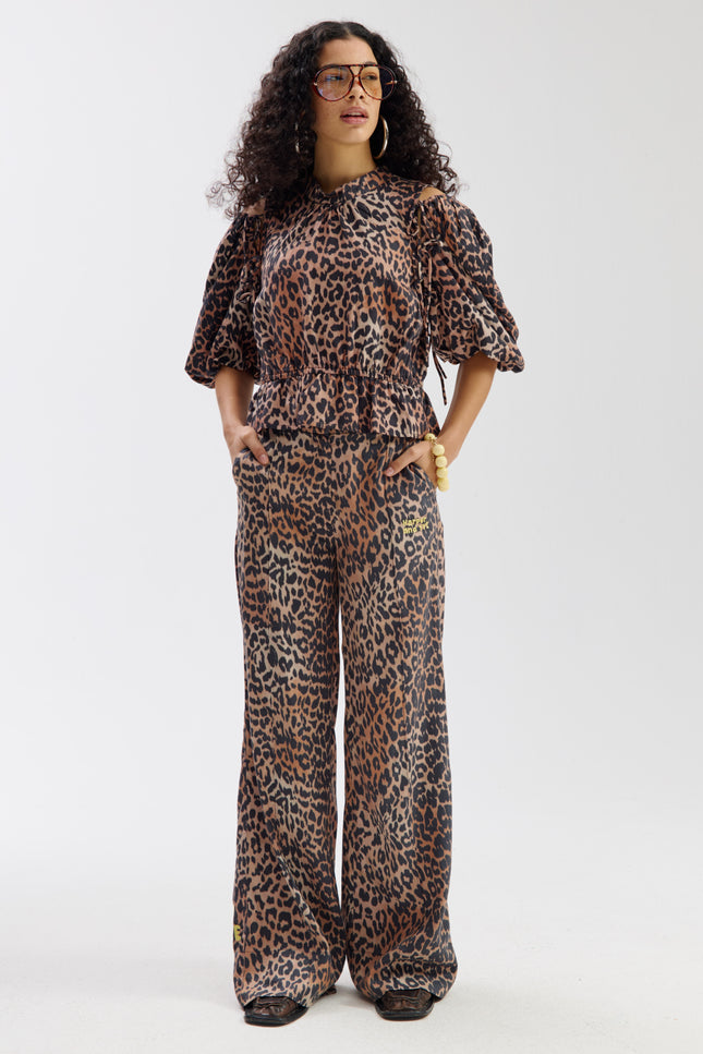 Harper & Yve Broek Holly Lexie Leopard SS6C101 Stretchshop.nl