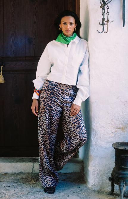 Harper & Yve Broek Holly Lexie Leopard SS6C101 Stretchshop.nl