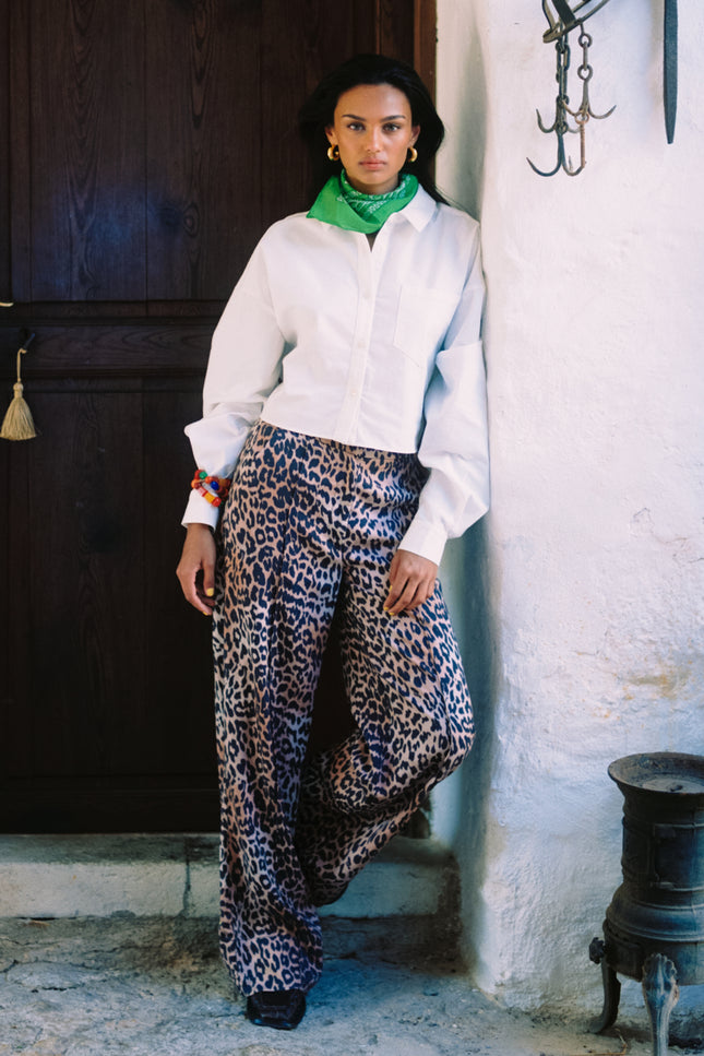 Harper & Yve Broek Holly Lexie Leopard SS6C101 Stretchshop.nl