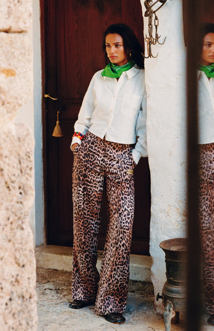 Harper & Yve Broek Holly Lexie Leopard SS6C101 Stretchshop.nl