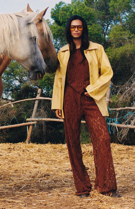 Harper & Yve Jacket Mees Light Yellow SS6N201 Stretchshop.nl