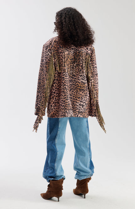 Harper & Yve Jacket Casey Lexie Leopard SS6N210 Stretchshop.nl