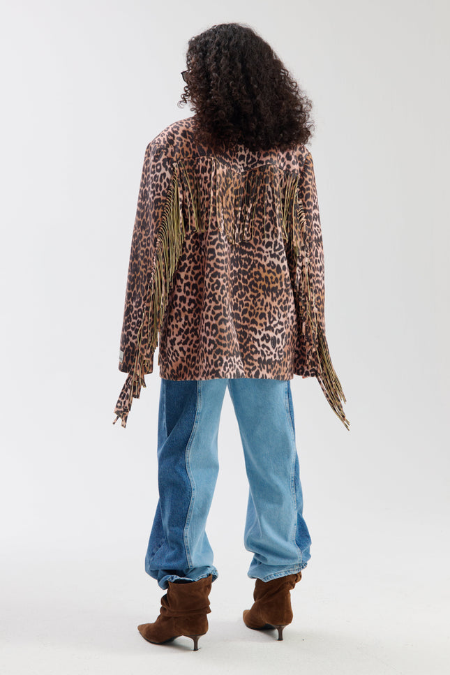 Harper & Yve Jacket Casey Lexie Leopard SS6N210 Stretchshop.nl