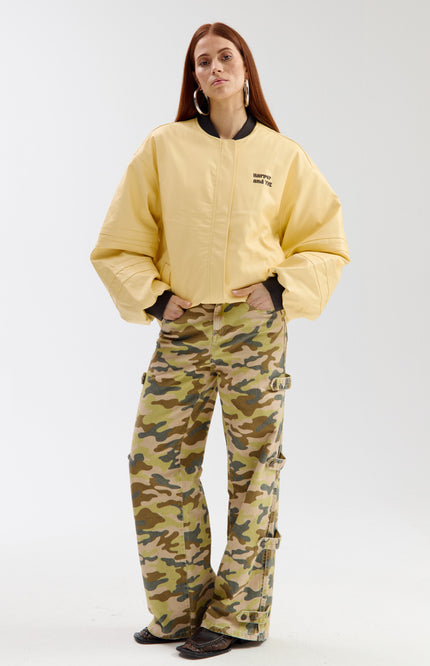 Harper & Yve Jacket Lory Light Yellow SS6P200 Stretchshop.nl