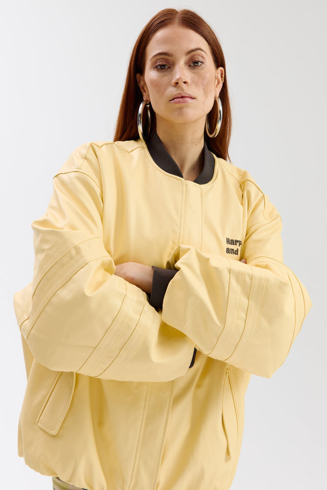 Harper & Yve Jacket Lory Light Yellow SS6P200 Stretchshop.nl