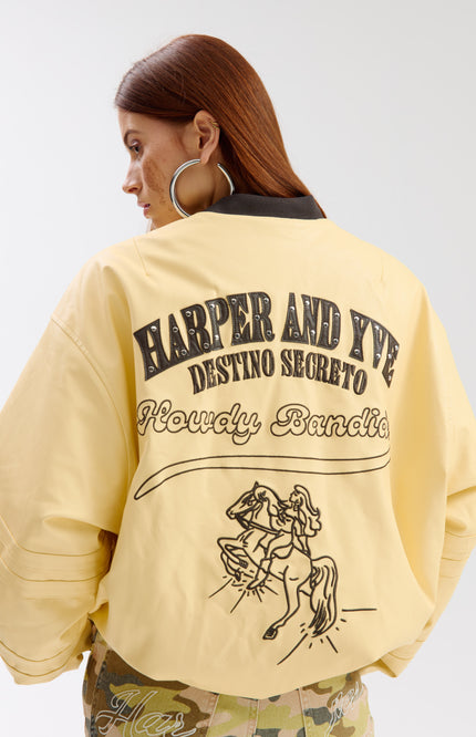 Harper & Yve Jacket Lory Light Yellow SS6P200 Stretchshop.nl