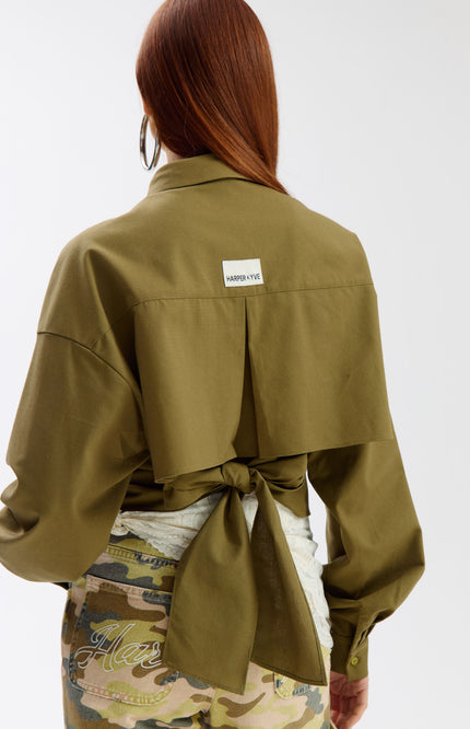 Harper & Yve Blouse Femke Avocado SS6P610 Stretchshop.nl