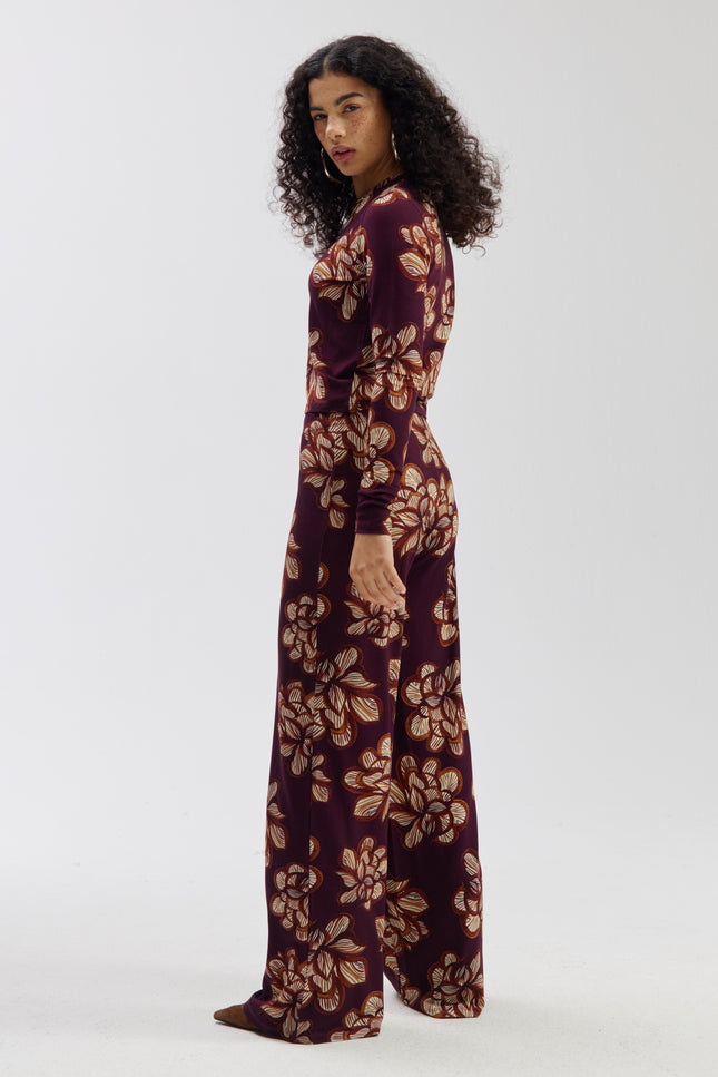 Harper & Yve Broek Jane Desert Flower SS6T101 Stretchshop.nl