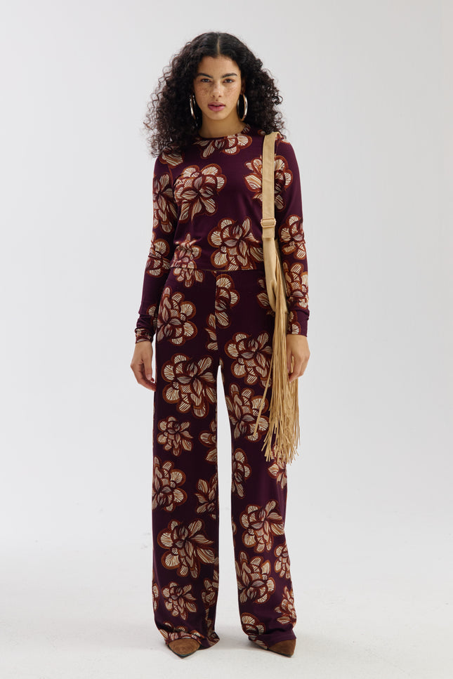 Harper & Yve Broek Jane Desert Flower SS6T101 Stretchshop.nl