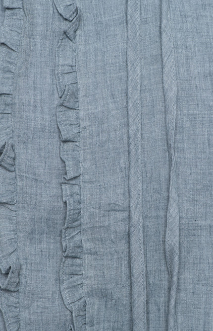 &Co woman Blouse Willeke Dark Slate BL424 Stretchshop.nl