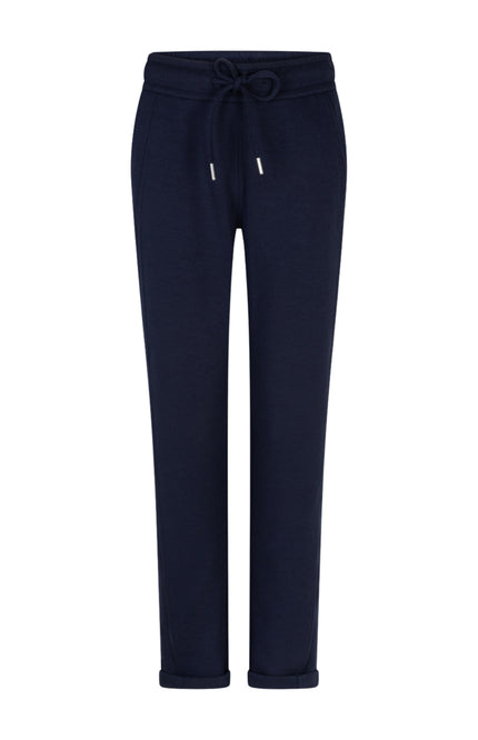 Red Button Broek Stella Scuba Dark Blue SRB4803 Stretchshop.nl