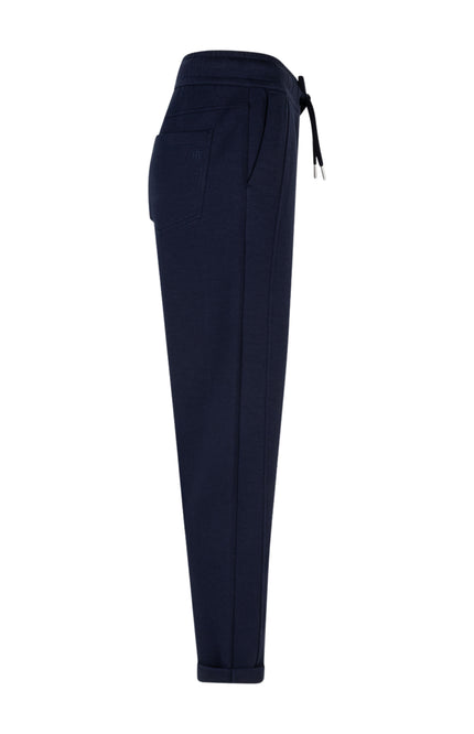 Red Button Broek Stella Scuba Dark Blue SRB4803 Stretchshop.nl
