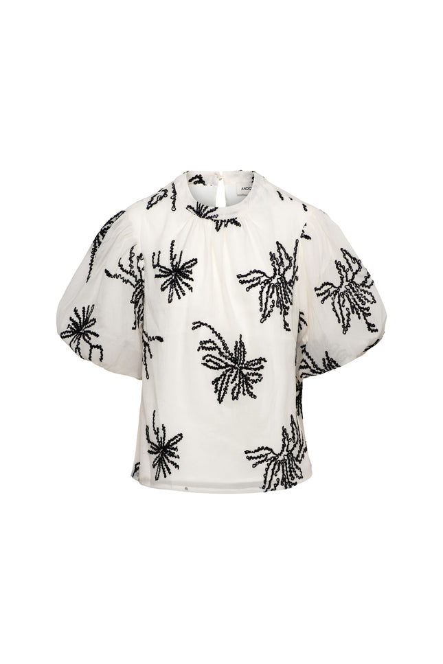 &Co woman Blouse Wyanne Beige BL425 Stretchshop.nl