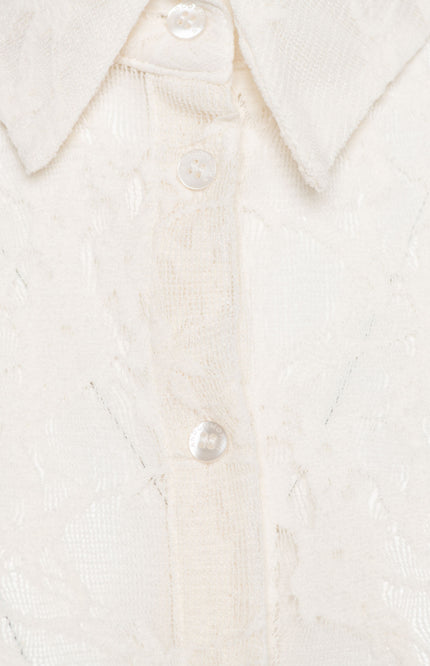 &Co woman Blouse Lotte Beige BL430 Stretchshop.nl
