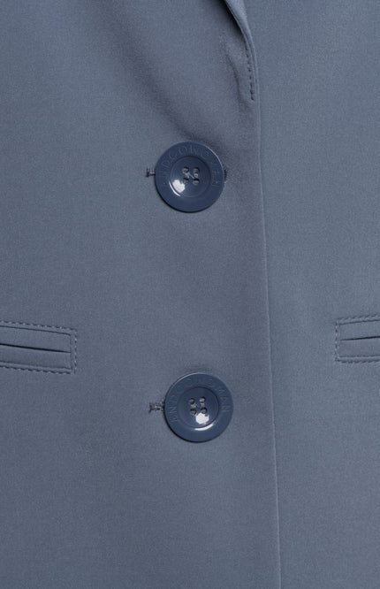 &Co woman Travel Blazer Phileine Dark Slate BZ110 Stretchshop.nl