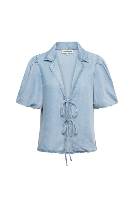 &Co woman Jacket Jenny Light Denim JA154 Stretchshop.nl